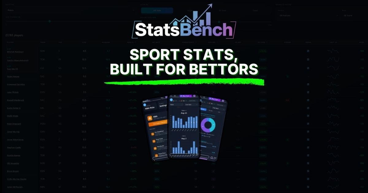 StatsBench - Sports Analytics & Betting Props